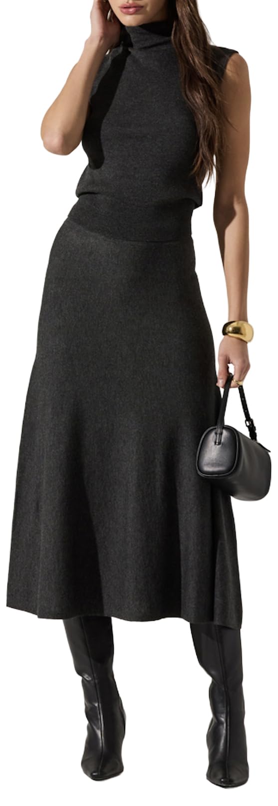 ASTR The Label Womens Deora Sweater Skirt