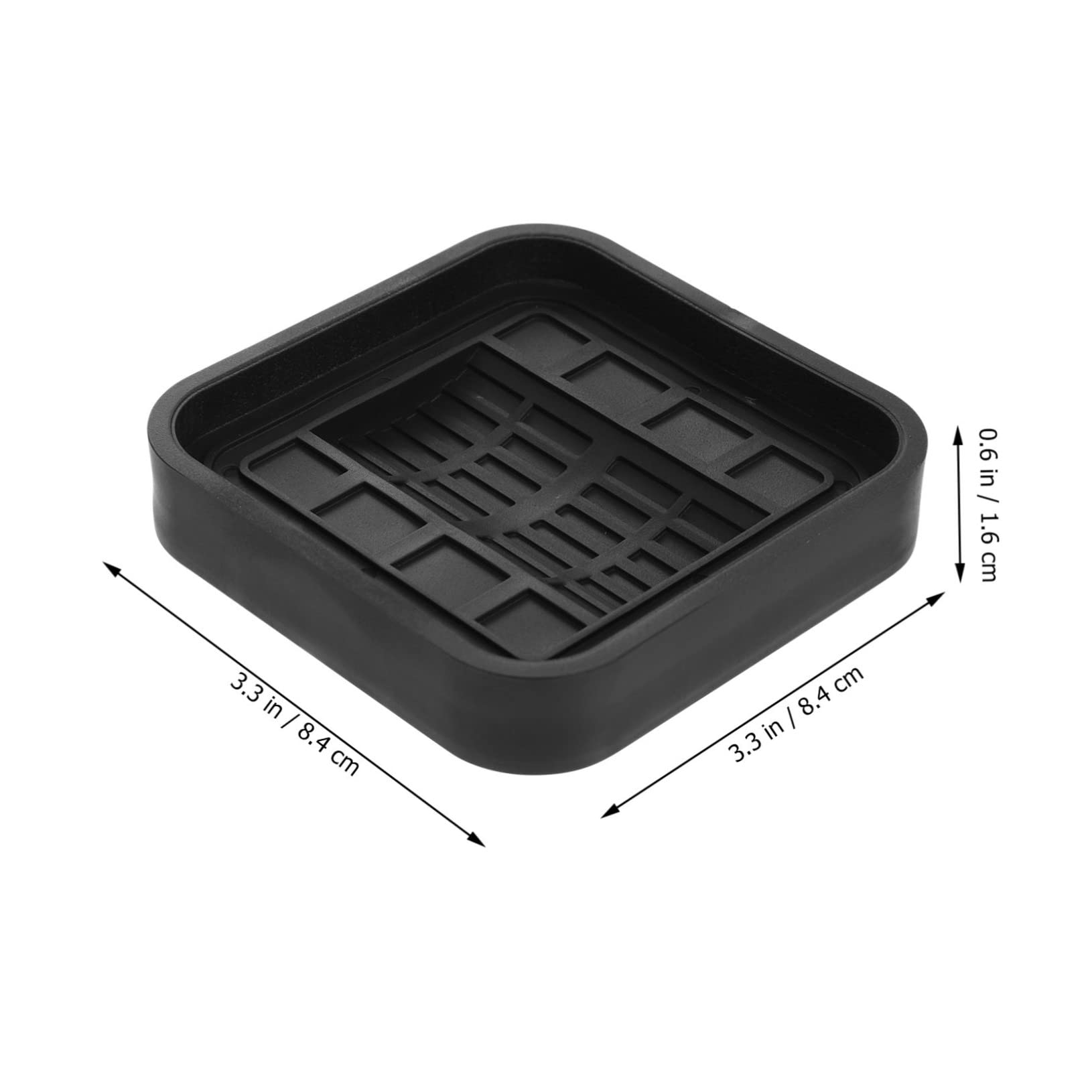EXCEART Set Da 8 Pezzi Fermaruota Antiscivolo in Silicone Per Mobili, Pattini Per Ruote Girevoli, Protezione Per Pavimenti in Legno, Compatibile Divani, Letti e Sedie