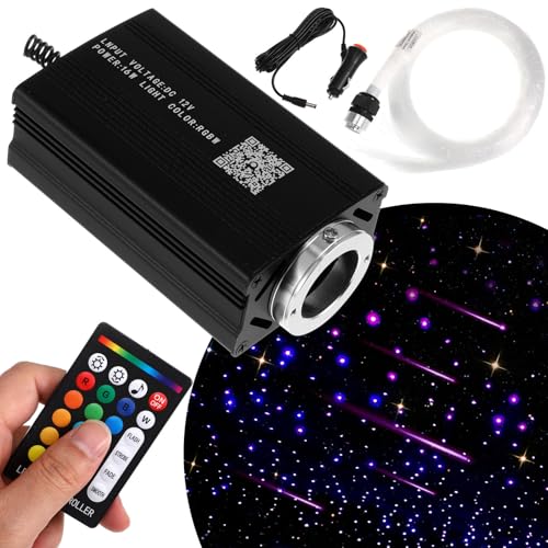 Luces de fibra óptica para techo de coche ifundom ideales en viajes nocturnos en familia
