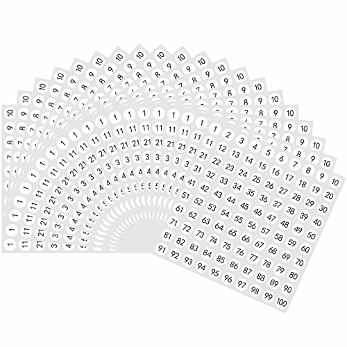 Encuentra reviews de Azulejos precios m2 - los mas comprados. 37 HYBSK - 2000 etiquetas de números de 1 a 100 etiquetas adhesivas redondas de 0.4 pulgadas para organizar el almacenamiento de inventario, cajas, contenedores, caja de...