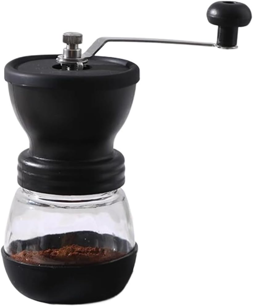 Wholesale Hand Crank Coffee Ceramic Core Manual Coffee Grinder with Glass Jar