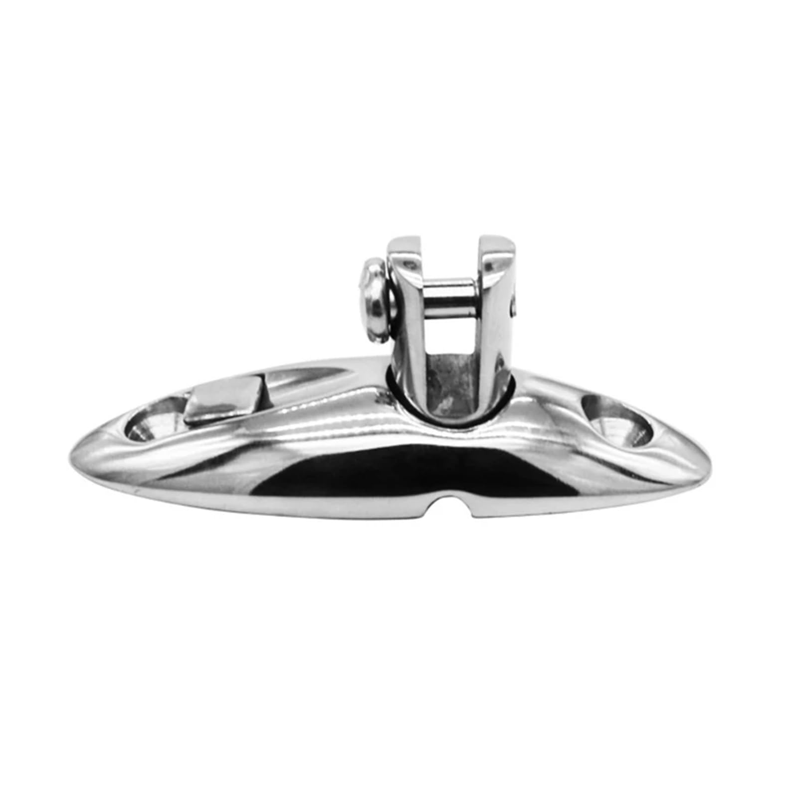 316 Stainless Steel Quick Release Bimini Top Swivel Hinge Deck Side Mount Marine Hardware Deck Hinge Mount D7YA(91mm)