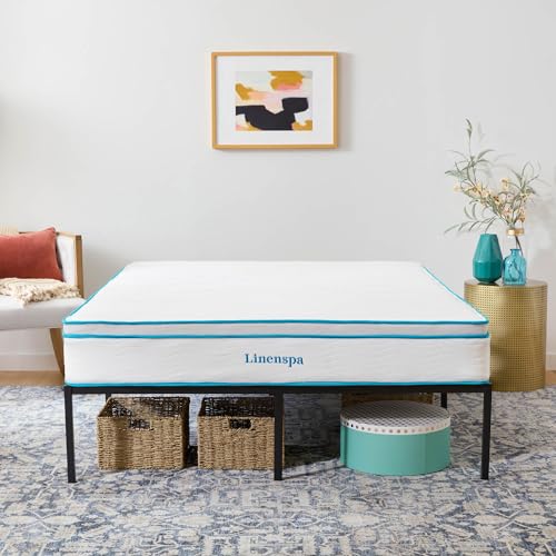 Linenspa 14 Inch Heavy Duty Metal Platform Bed Frame, King Size - image 6