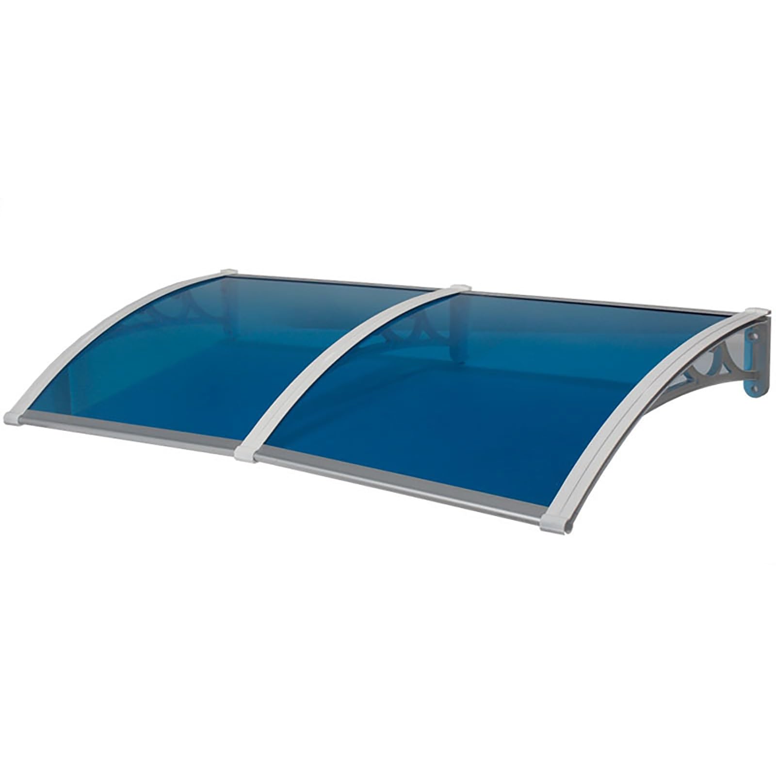 Auvent pour porte anti-UV et résistant à la pluie en aluminium durable