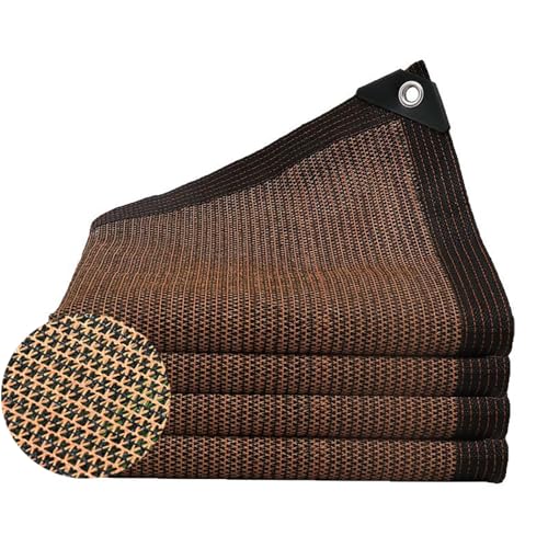 Malla de sombreo UV 80% para invernadero y protección solar exterior de patios 5x10m