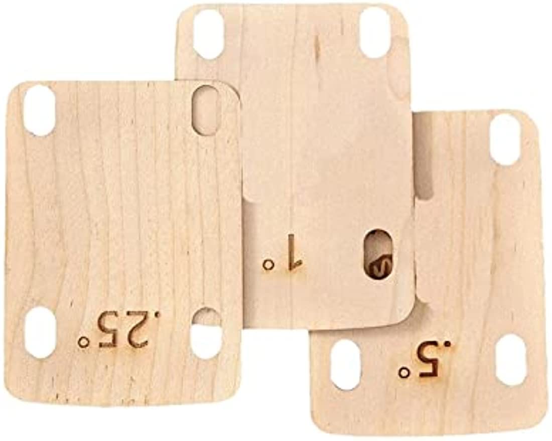 Amazon | 3x ギターネックスペーサー クッションスペーサー