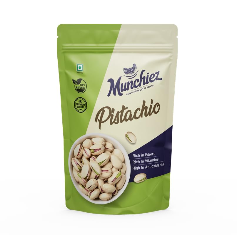 Munchiez Roasted & Salted Pistachios 500G, Pista, Rich in Protein, Premium Shelled Nuts, Crunchy & Delicious Healthy Snack (B0DHQLTLFQ) Amazon Price History, Amazon Price Tracker