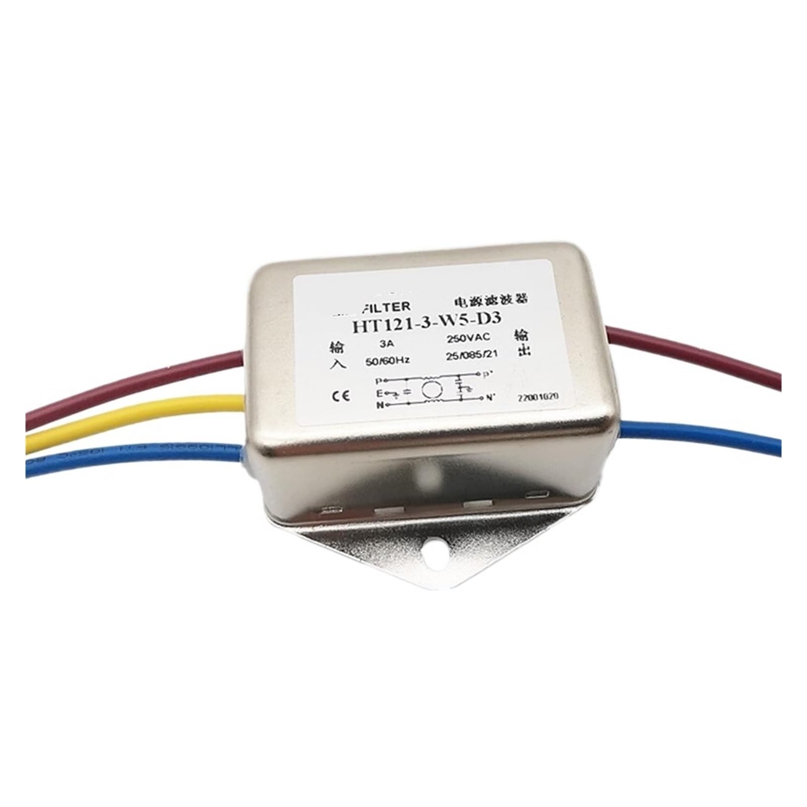 Filtre de puissance HT121-6-W5-D3 pour stopper les pannes de signal