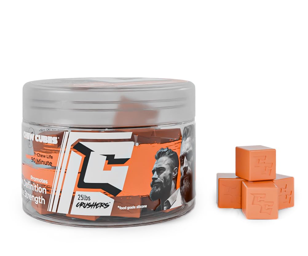 ChewCubes CRUSHERS® - 25lbs, 30ct; Massive Jawline