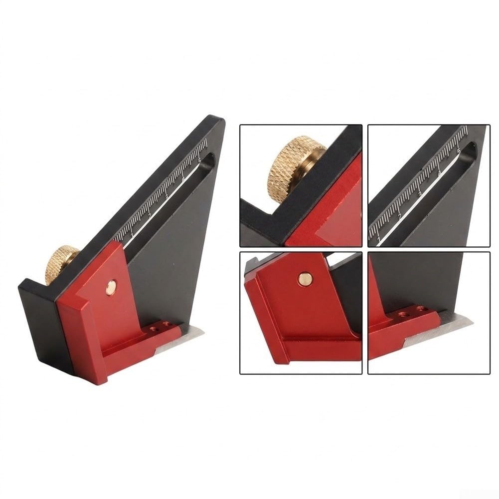 Regla de Centrado con para mini Rail para Madera Regla de Centrado