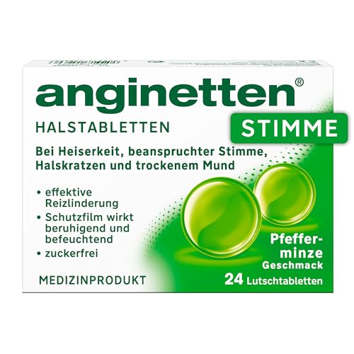 Produktbild Anginetten Stimme Lutschtabletten