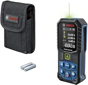 Bosch GLM 50-27 CG Bluetooth Enabled 50M Range Laser Distance Meter with Color Backlit Display