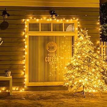 JMEXSUSS 168FT 600 LED Christmas Lights Outdoor Waterproof 8 ...