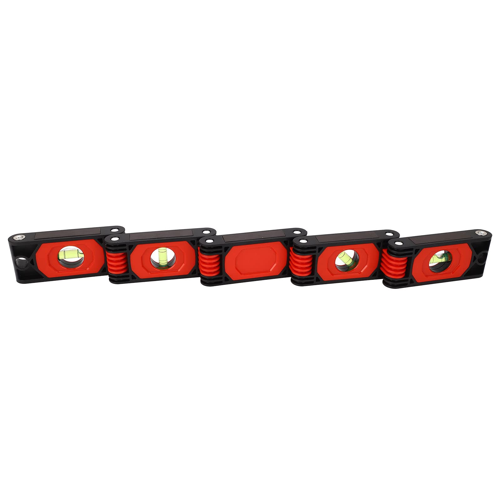 Aimant de la règle de niveau de bulle pliable outil de mesure d'angle extensible pour les tâches de bricolage domestiques