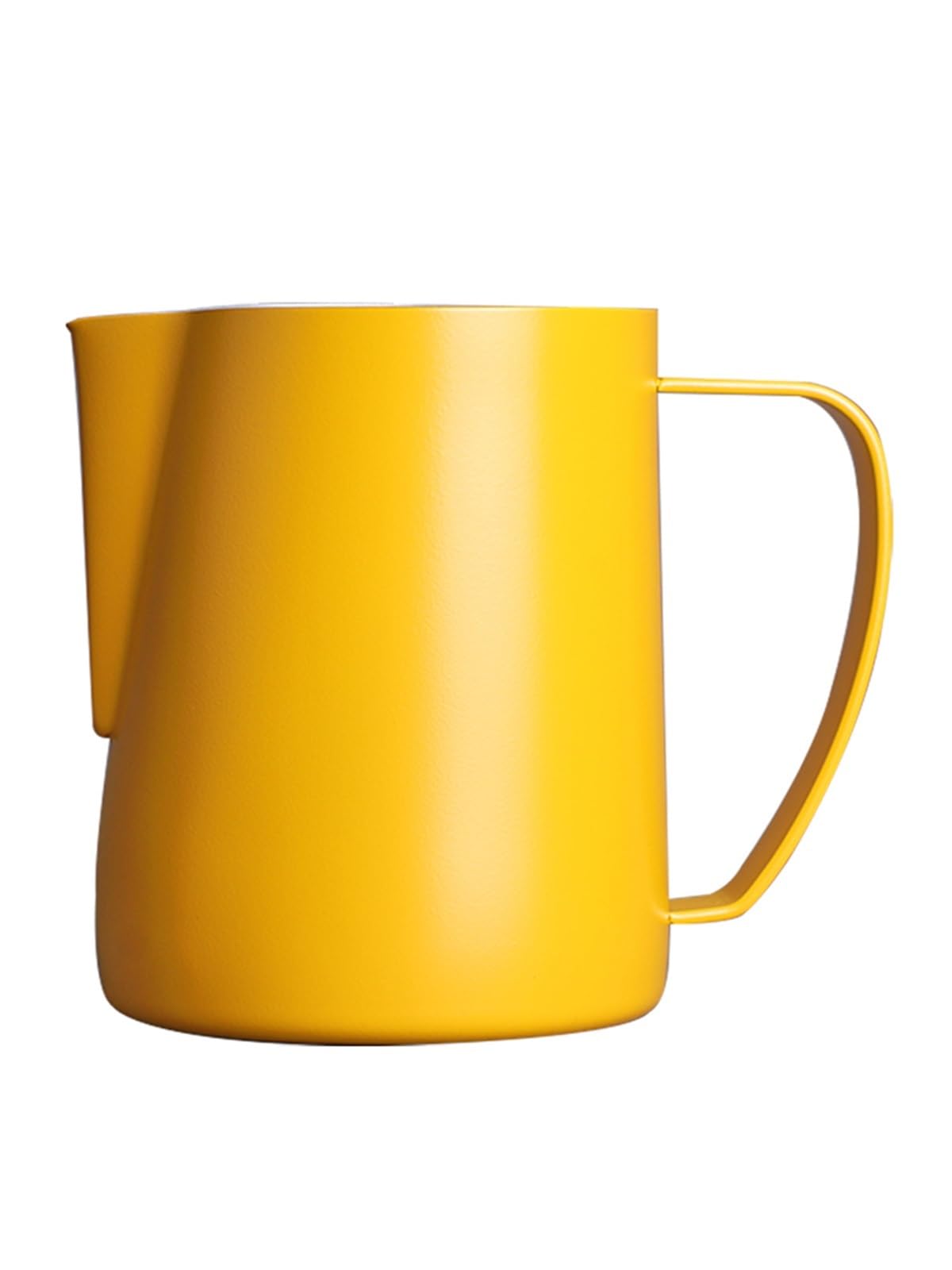 Jarra Para Espumar Leche Cilindro de extracción de café, punta de taza for espuma de leche, artefacto profesional for espumar leche en relieve, cilindro de leche de color de acero inoxidable(Black-A 6