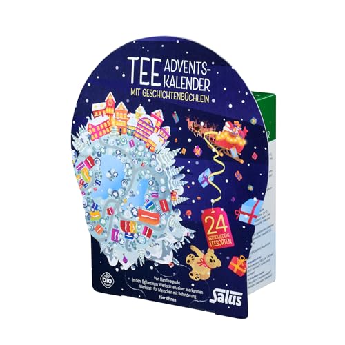 Tee-Adventskalender von Salus – 1er Pack mit 24 Teesorten