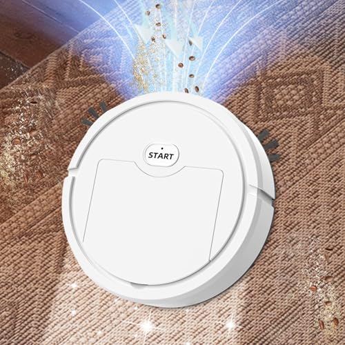Robot Vacuum and Mop, Robot Vacuum Cleaner, Smart Automatic Sweeping, Multifunctional Structure, Compact & Mini Size, Quality Effecient Cleaning, Lazy-Friendly Cleaning Solution