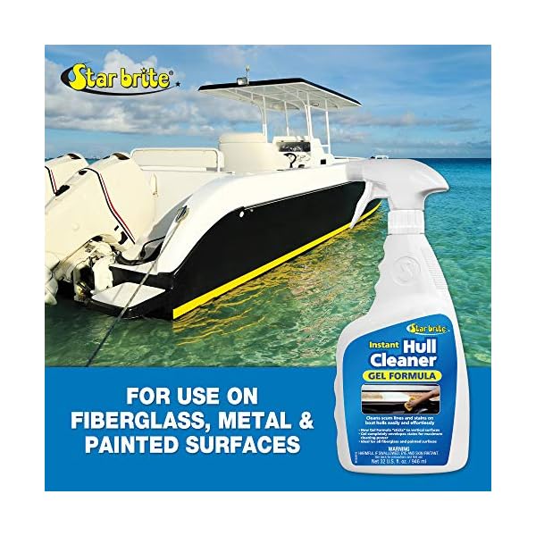 STAR BRITE Instant Hull Cleaner 32 Oz Gel Spray Easily Remove