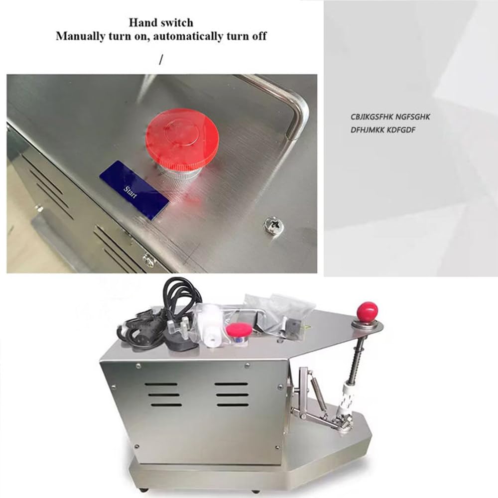 Acero Inoxidable, Orange Peeler Profesional - Pelador electrico Patatas, Naranjas, Tomates, Kiwis, Melocotones y demas Frutas o Verduras, Comercial con Altura Ajustable, 500 Unidades/Hora