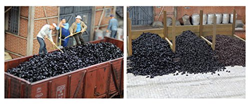 Preisvergleich Produktbild Juweela 24127 Steinkohle - schwarz glänzend 150 g