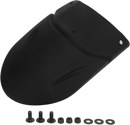 Miniatura 9 de Extensión frontal negra, extensión Qiilu guardabarros, extensor de extensión de guardabarros delantero negro, accesorios de motocicleta de repuesto