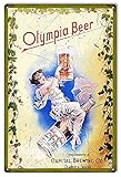 Metallschild Nostalgisches Olympia-Bier Und Lustiges Diner 