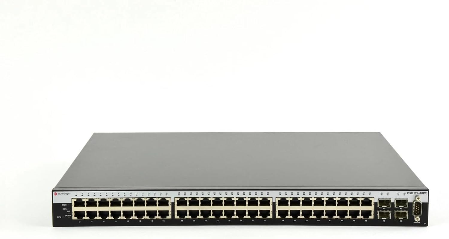 Enterasys C-Series C5 C5G124-48P2 - switch - 48 ports - managed - desktop (C5G124-48P2) -