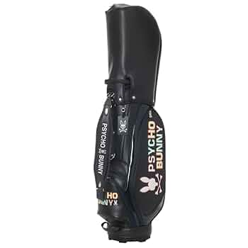 Psycho Bunny キャディバッグ　アイアンカバー付き GOLF]カートキャディバッグ SEASONAL EDITION｜Psycho Bunny
