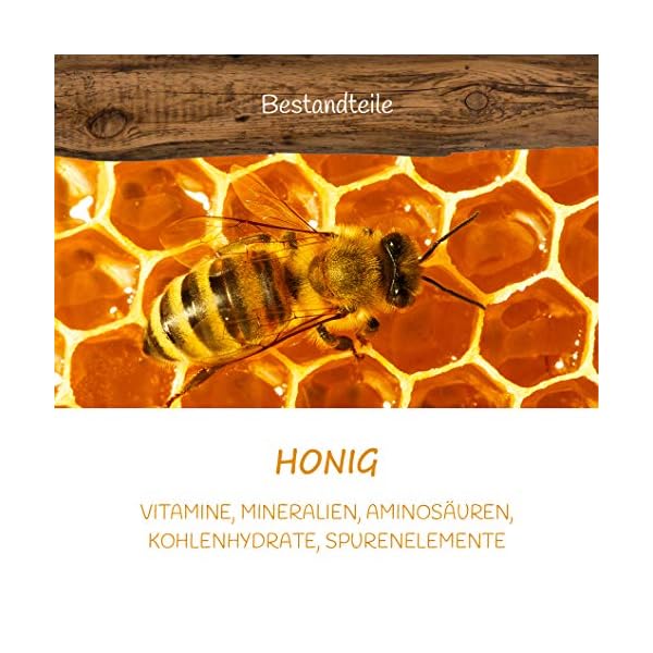 HERCULES 67% HONIG + 30% FRISCHE BLÜTENPOLLEN (NICHT GETROCKNET) + 2% GELEE ROYALE + 1% PROPOLISEXTRAKTPULVER (CREMIG… – Bild 4
