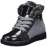 11275 Conguitos Bota Terciopelo Cremallera, Botas Slouch para Niñas, (Gris 21), 25 EU