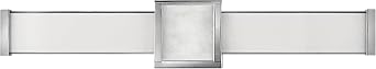 Hinkley Pietra Collection 24.75" Integrated LED 42W Bathroom Vanity Fixture Chrome Pietra - 24.75" 42W 1 LED Bath Vanity Chrome Finish