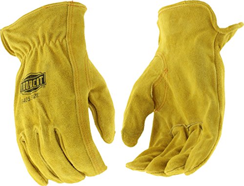 Ironcat 9405 Select Split - Guantes de trabajo de piel de vaca para conductor, talla L, 1 par, XL, canela, 1