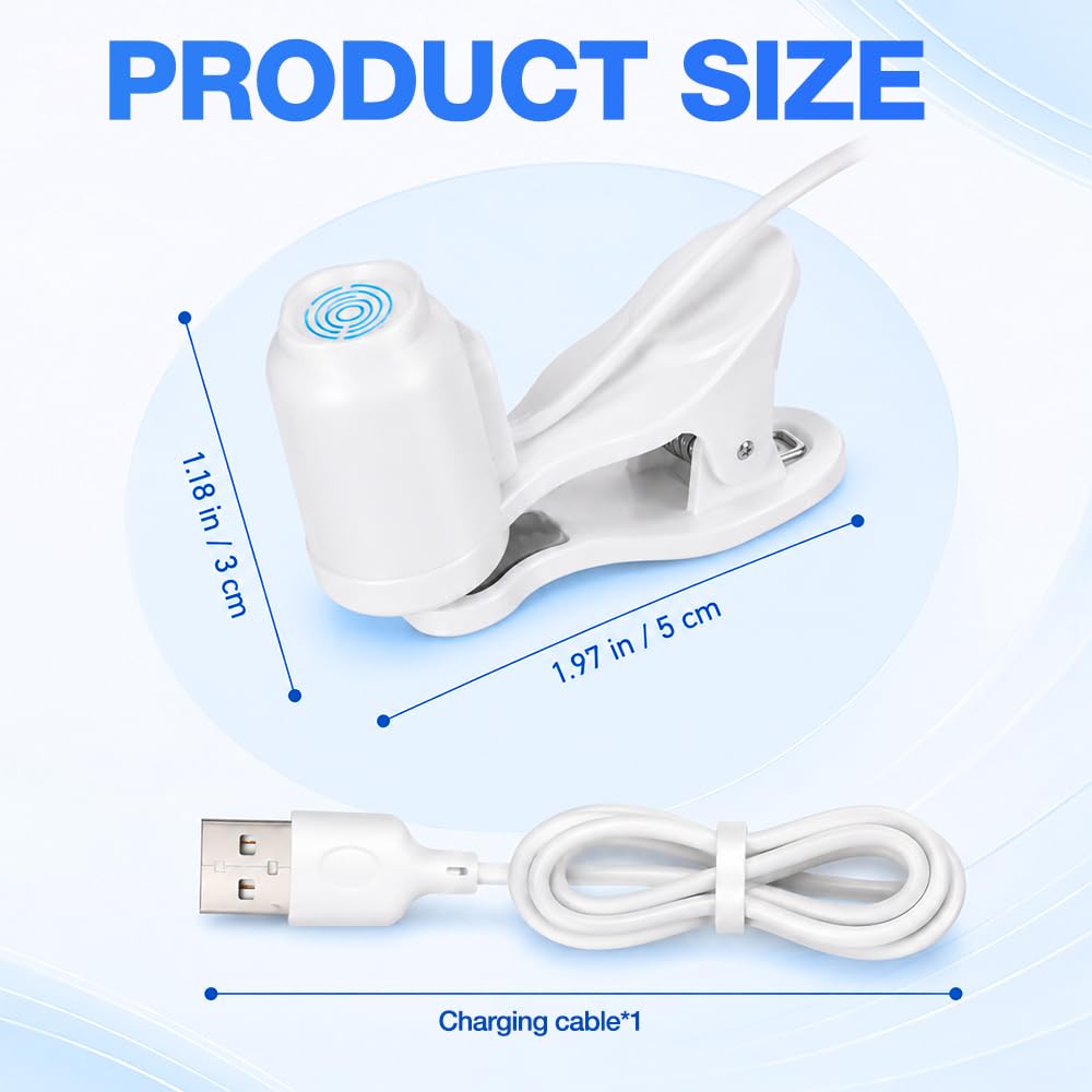 Auto Clicker, 3 Marcia Auto Screen Clicker, Simulazione del Funzionamento delle Dita Autoclicker, Continuous Click Auto Clicker per Telefono, Bianco
