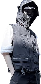 Tactical Combat Vest Outdoor Breathable Training Biking Fishing Vest for Adults (02- Black,X-Large,X-Large)