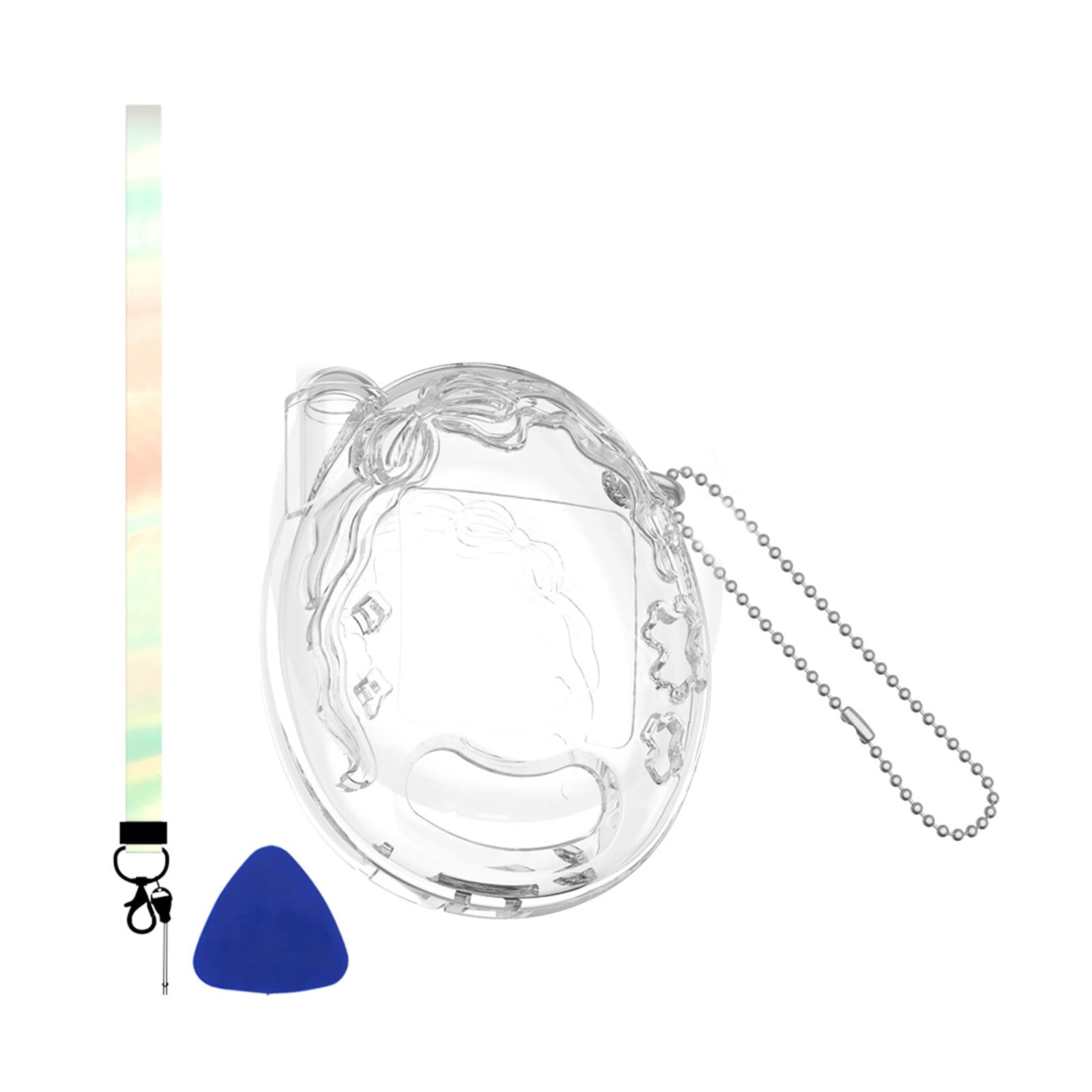 Ljmyy Scratchproof Cover for Connection Version 3 Protector Case Protective Sleeve Clear Skin with Lanyard