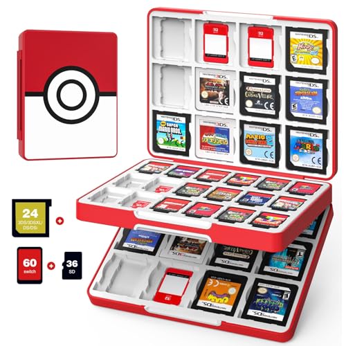 Game Card Case for Nintendo Switch MoKo protecteur à grande capacité et fermeture aimantée