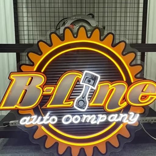 Haisic Logotipo Neon Personalizado Led, Neon Personalizado Logo Grande, Logo Iluminación Ajustable/Acrílica RGB para Decor Ventanas Pared Tiendas Estudios Belleza Comercio | Ya disponible en tu tienda friki favorita! En mundofriki.es!