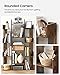 VASAGLE Bookshelf, Tree-Shaped Bookcase with 13 Storage Shelves, Rounded Corners, 9.8”D x 33.9”W x 55.1”H, Rustic Brown ULBC67BXV1