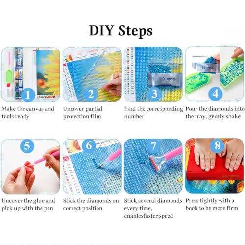 Image of JAKI Diamond Art Painting Kits for Adults,Diamond Art for Adults