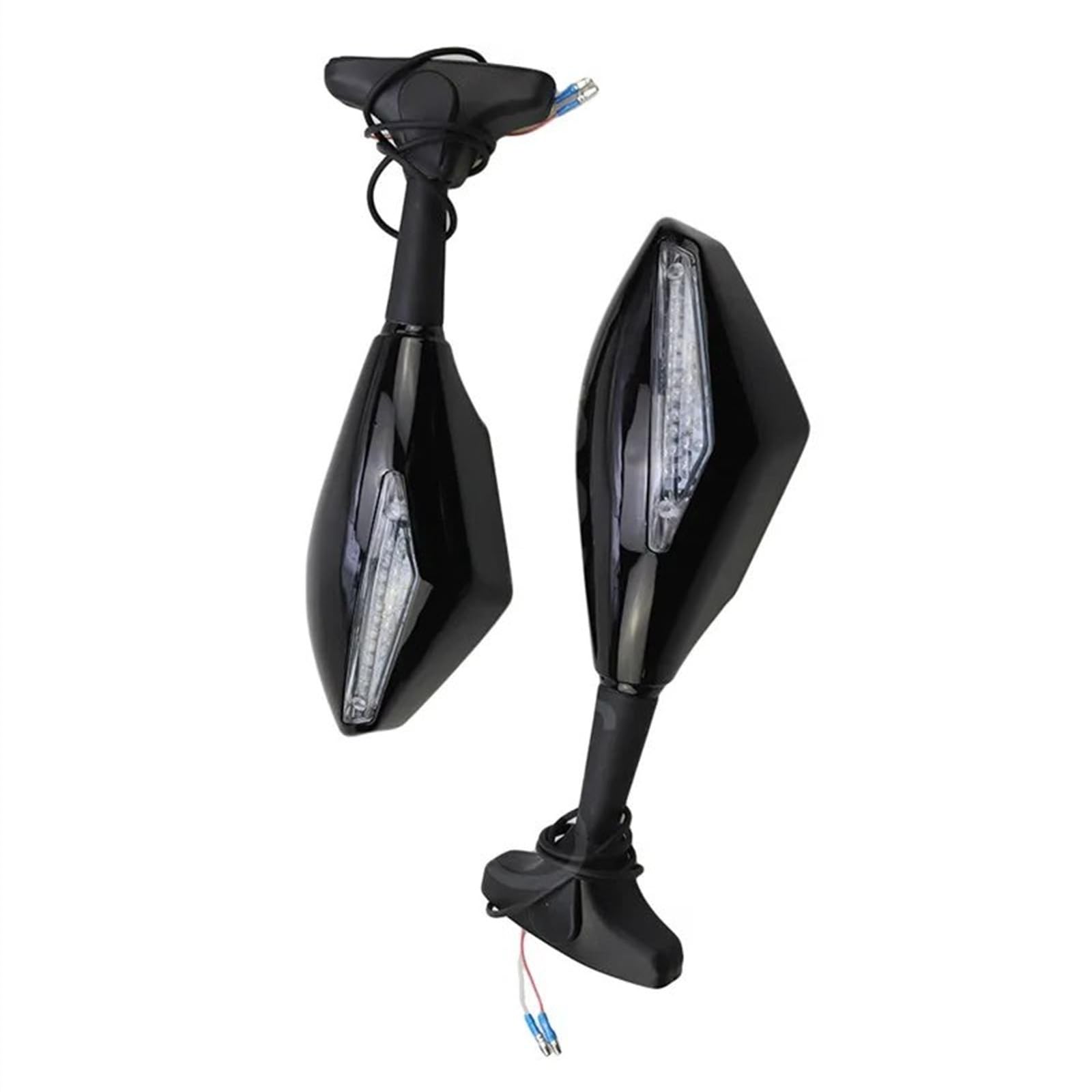 Miroirs Arrière Moto Suzuki GSXR Vibrations Supprimées LED