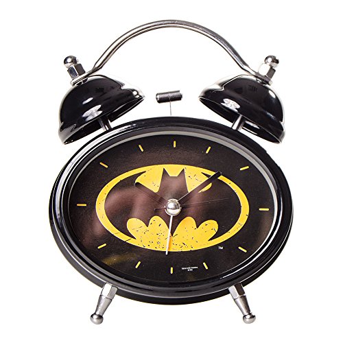 Batman Officially Licensed Dc Comics Merchandise Battery Operated Alarm Clock, In Presentation Box. #TOP1