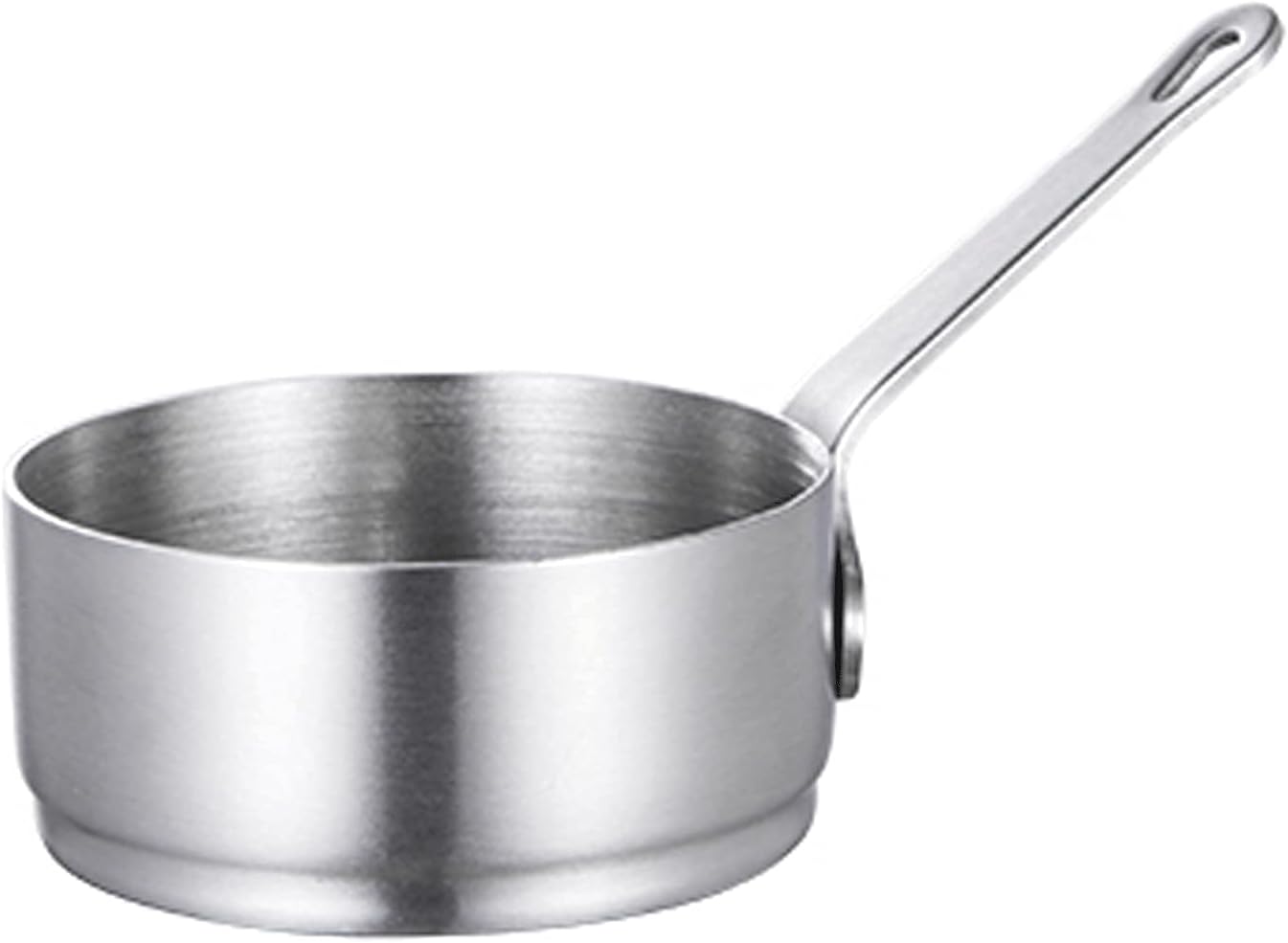 1 Pack Wall Mounted Stainless Steel Gravy Boat, Gravy Sauce Boat with Handle Can be Used in Family Hotel Restaurant Milk Jug (Size: Medium) (S)