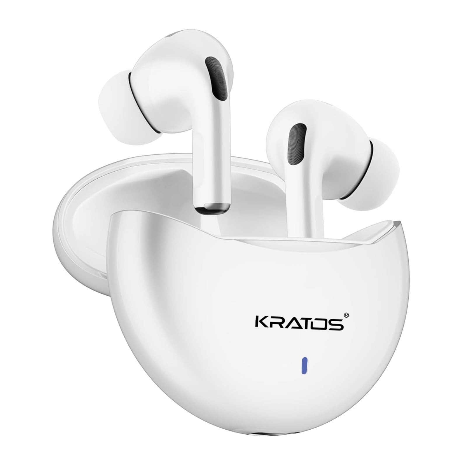 Kratos TW02 Ear Buds Wireless with 30H Playtime, Noise Isolation & Clear Calls, Bluetooth Earbuds with Voice Assistant, Ear Buds with Bluetooth V 5.3 & with Type C Fast Charging, IPX5 TWS Earphones-picture-27