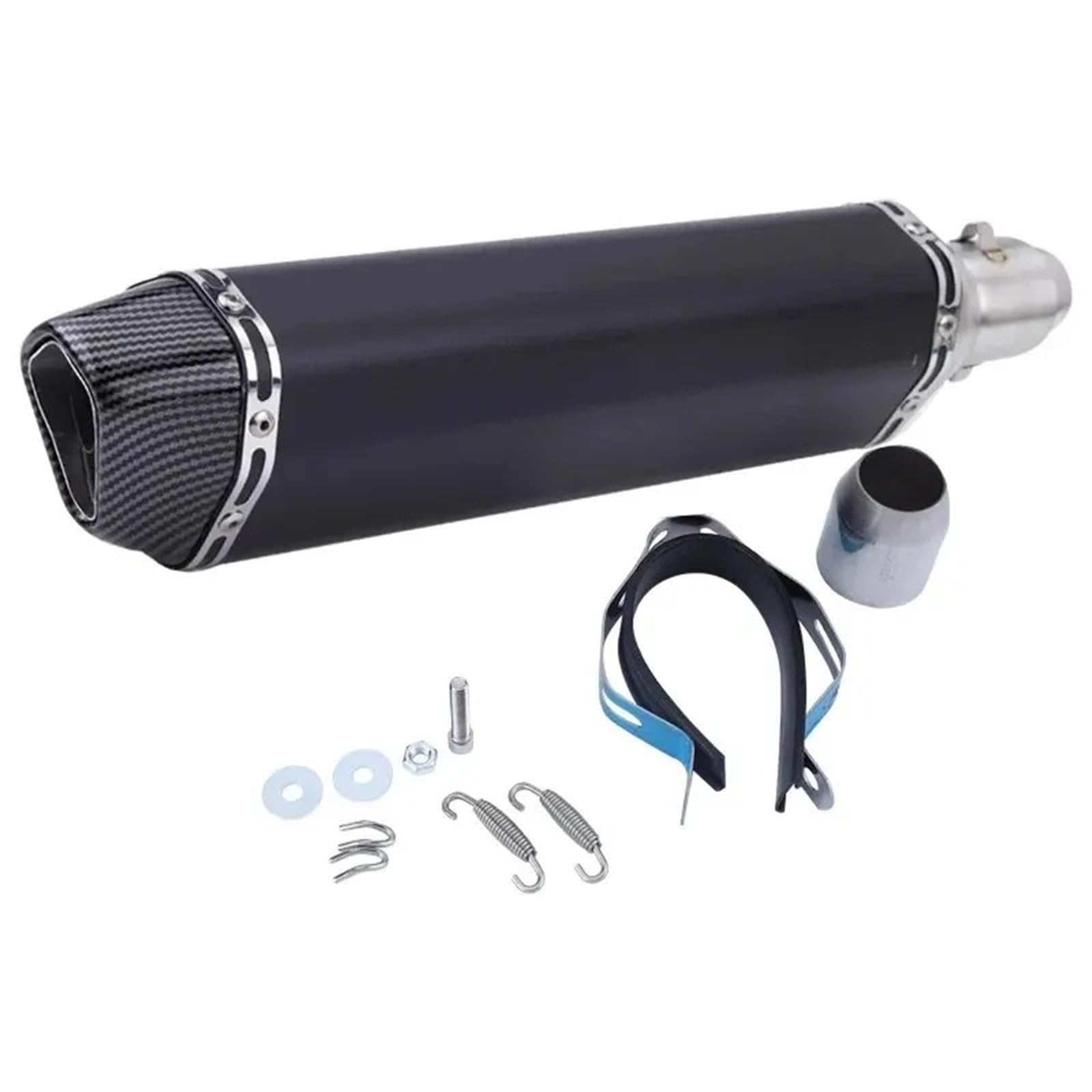 Scarico moto Silenziatore per tubo di scarico moto da 470 mm Silenziatore Escape Moto DB Killer(Type G)