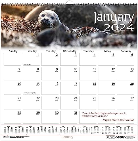 House Of Doolittle 2022 Monthly Wall Calendar, Earthscapes Gardens Of - View #2