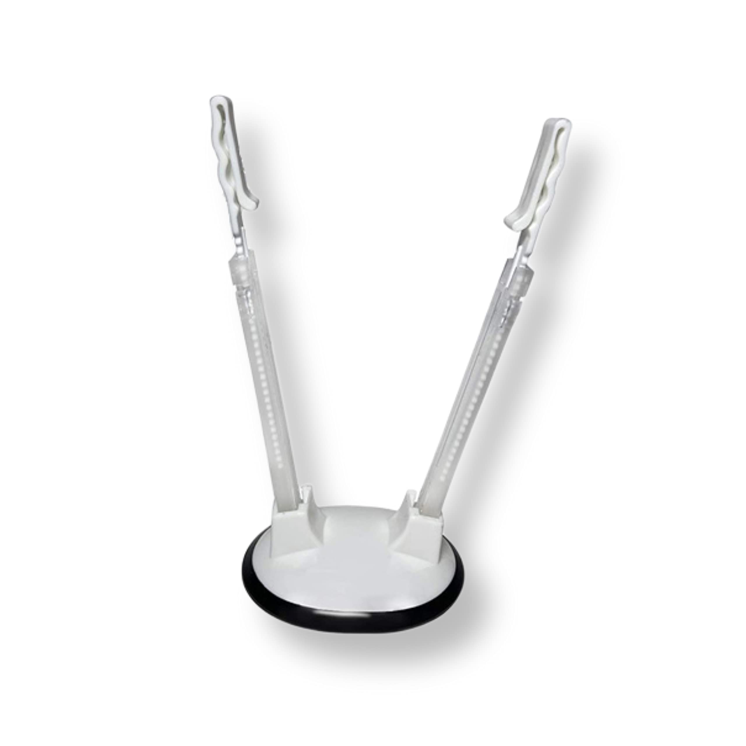 Sustainable Baggy Rack Stand | Reusables Silicone Food Storage Bags | Resealable Ziptop Lunch Bag for Meat Fruit Veggies | Bag Holder Stand I Bag Holder for Plastic Bags Holder Stand/Pack White 1 Pack