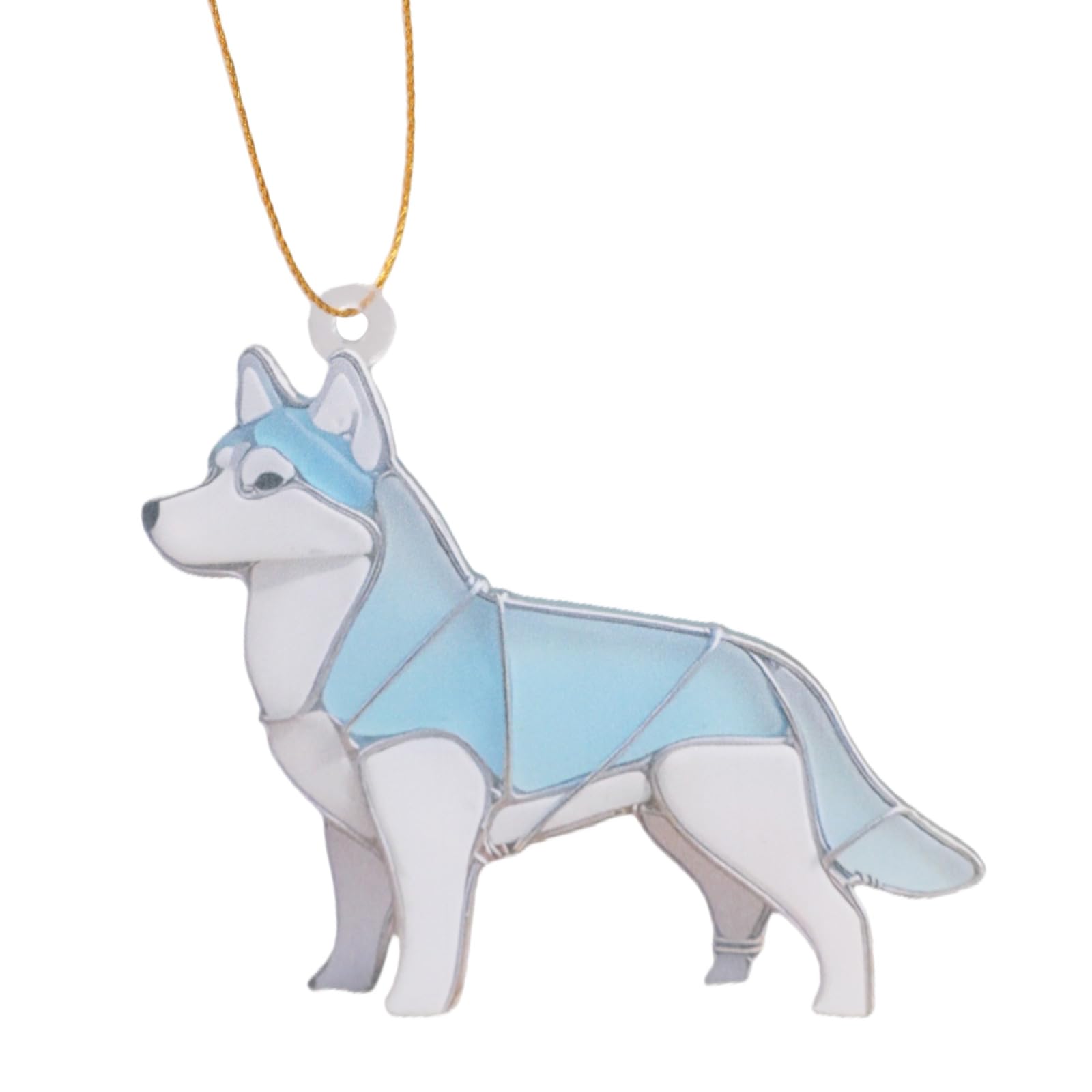 NEWFT Exquisite Acrylic Dog Themed Decoration Enhancing Window Displays with Window Ornament