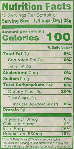 Gefen Premium Quality Pearled Barley 1lb (6 Pack) Product of The USA