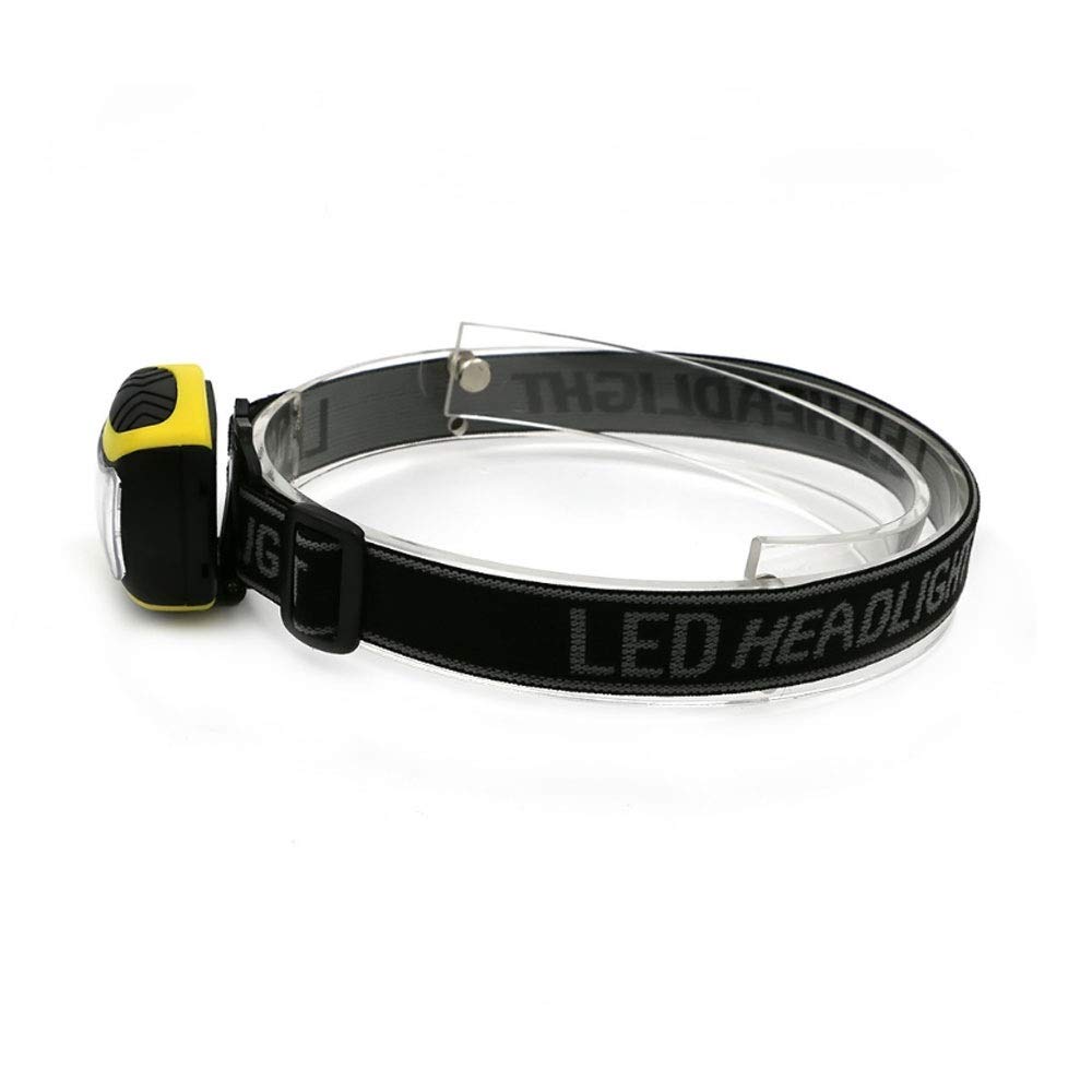 Phare camping lampe de poche frontale LED rechargeable pour sport de nuit