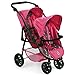 Produktbild Bayer Chic 2000 689 82 Tandem-Buggy Vario, Zwillings-Puppenwagen, Sternchen pink